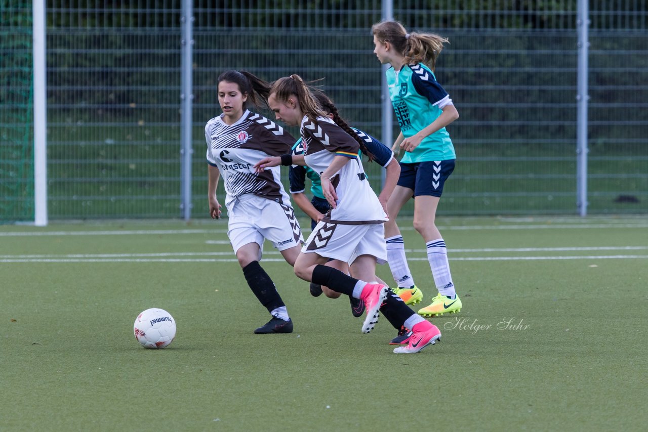 Bild 288 - B-Juniorinnen Wedel - St. Pauli : Ergebnis: 1:2